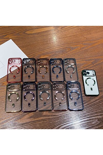 Generic Case compatible with iphone 17 Pro max back cover,Transparent, Supports magnetic charging