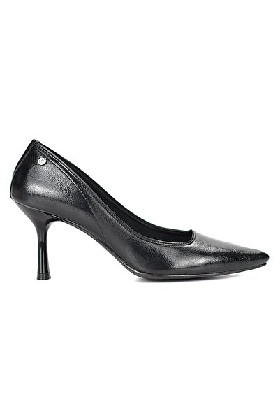 Gökhan Talay Ayça Flexible Soft Non-Slip Sole (7 cm) Black Patent Leather Women's Heeled Shoes