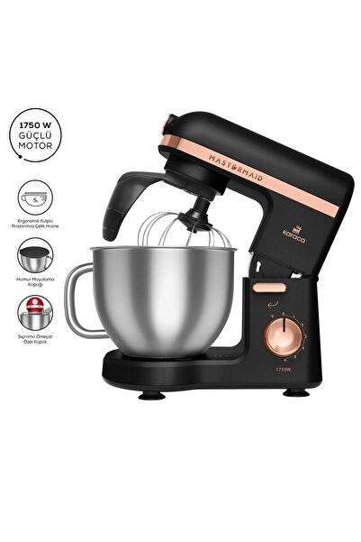 teknotrust Tekno Trust Mastermaid Chef Pro Çift Kollu Stand Mikser Matte Blac...