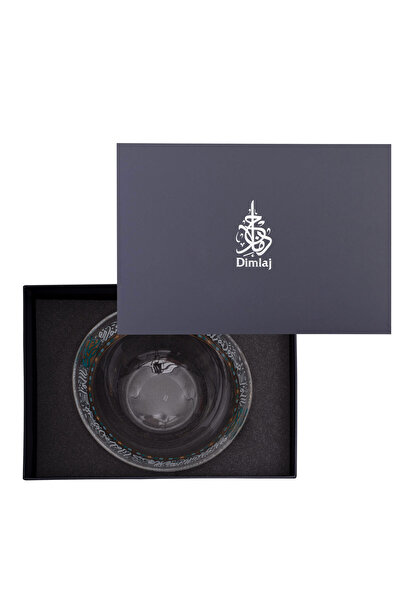 Dimlaj Wurood Glass Bowl CB/1-Gold