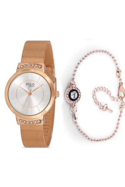 POLO Rucci 3721 Hasırlı Kadın Kol Saati Ve Bileklik