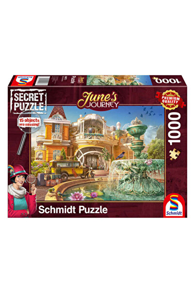 Schmidt Puzzle Schmidt: J. Journey - Mosia de orhidee, 1000 piese