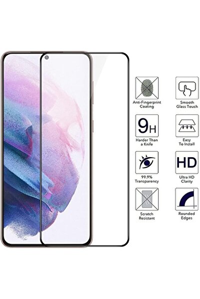 Generic Full Coverage Clear Screen Protector for Samsung Galaxy S21 Plus (5D) - Full Adhesive