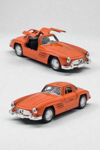 Fidan oyuncak Klasik Metal Çek Bırak Oyuncak Model Araba Mercedes-300SL – Açı...
