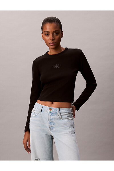 Calvin Klein Kadın Monologo Baby T-shirt