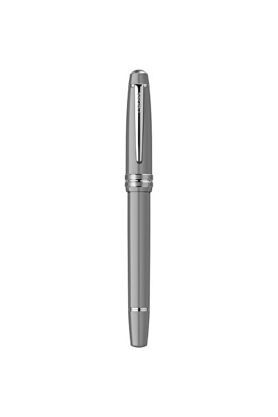 Cross Bailey Light Glossy Resin Gray CT Pen, glossy ABS body, gray