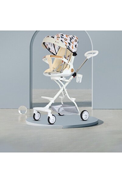 FONIX Comando Kids Multifunctional Sport Stroller, Jungle Model, Cream/Beige, 6-36 Months