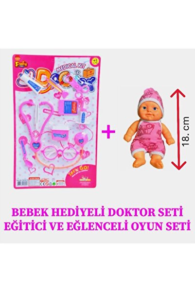 Özdemir Toys Bebek Figürlü Doktor Oyuncak Seti – Eğitici Rol Oyunları İçin 18...