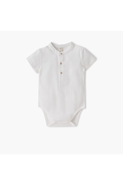 giggles Striped Bodysuit and Shorts Set