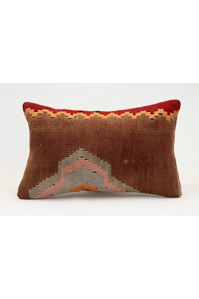 Kilim Whole Sale غطاء وسادة عتيق مصنوع يدويًا من الكليم والصوف، مقاس 30x50 سم