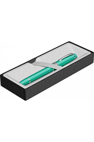Cross Bailey Light Glossy Resin Teal CT Pen, glossy ABS body, turquoise