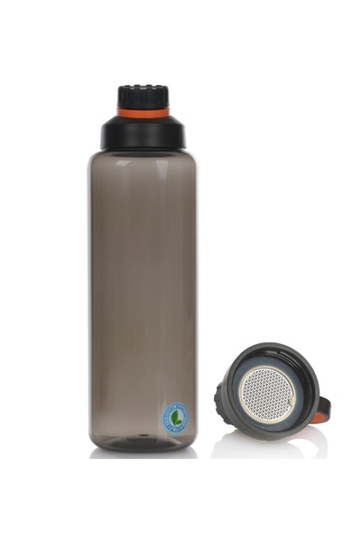 zola Portable water bottle with filter, 800 ml, made of Tritan, BPA-free, anti-lost cap system