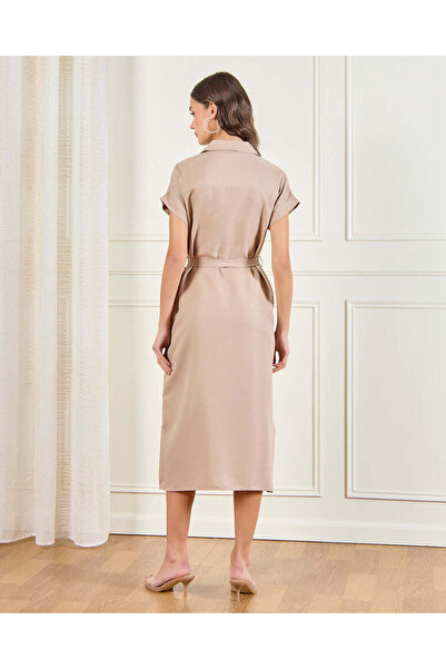 REDTAG Women Beige Casual Dress