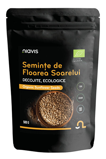 Niavis Seminte de Floarea Soarelui Ecologice 500g