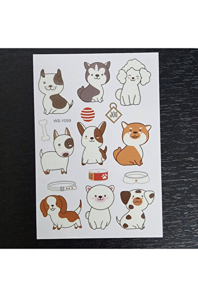 MaffStuff Glow-in-the-dark Temporary Tattoos Puppies Set of 100 MaffStuff®