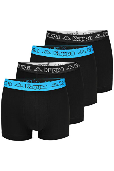 Kappa Men's Cotton Boxer Shorts, Kappa, Logo, Multicolor, set of 4 pieces
