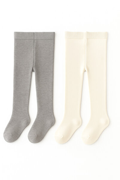 Hobins Sportswear Company 2 Pieces of Cotton Anti-Sweat Baby & Children's Pantyhose for Girls & Boys