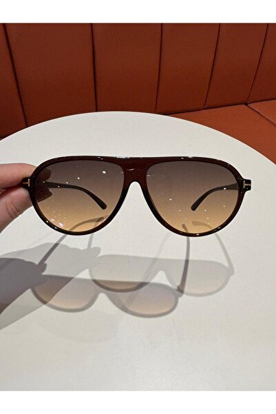 funeyes Marcus Brown Pilot Sunglasses Unisex Popular Model Glasses Drop Model Uv400 Protected Lightweight