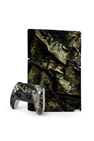 ACME LABS Skin Sticker PlayStation 5 Gaming Console Cover Wrap- Camo
