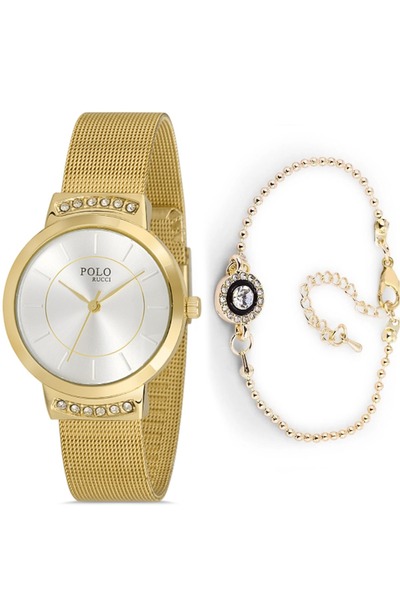POLO Rucci 3721 Hasırlı Kadın Kol Saati Ve Bileklik
