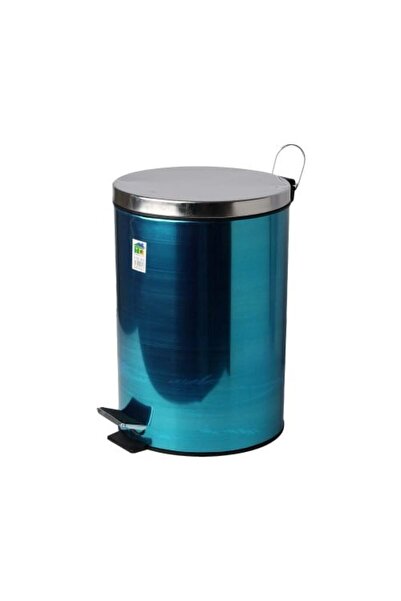 Generic سلة مهملات بدواسة فولاذية سعة 12 لترًا
