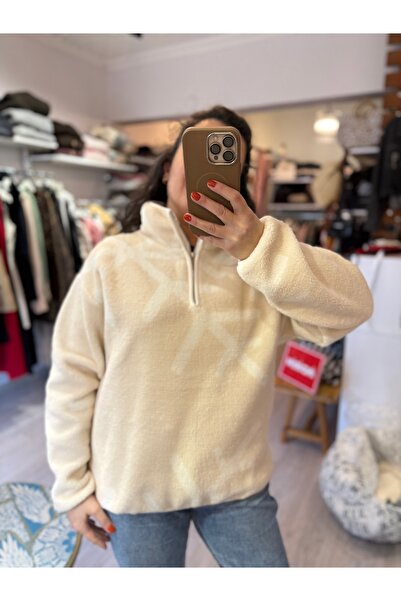 ALVWOMAN Snow Patterned Fleece Sweat