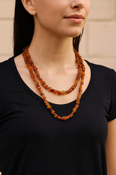 ESKİ YENİ ANTİK Amber Necklace
