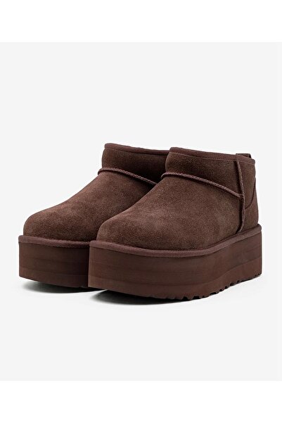 UGG W Classic Ultra Mini Platform Kadın Kahverengi Bot