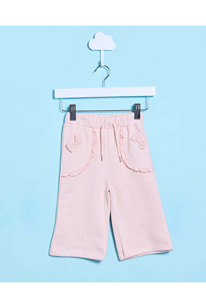 REDTAG بنطال رياضي وردي اللون للبنات الرضع مزود بجيوب