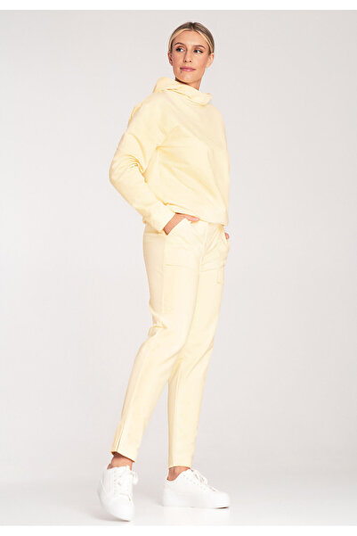 Figl Women's sweatpants - women's yellow sweatpants M1035 size XL