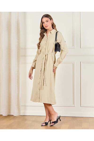 REDTAG Women Beige Casual Dress