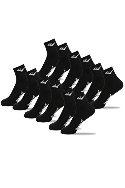 EVERLAST Men's Ankle Cotton Socks, Everlast, Logo, Multicolor, set of 6 pairs