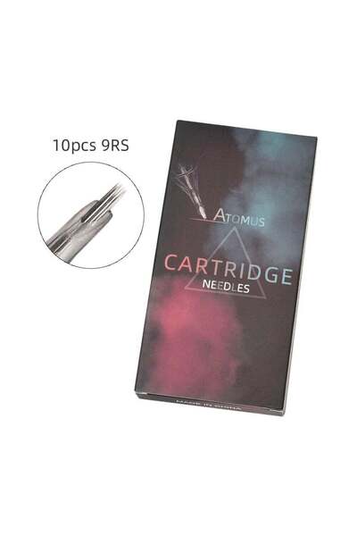 Generic 10-Piece Disposable Tattoo Needle Cartridge - 9RS