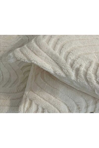 YÜNTEKS Merinos Diamond Fur Comforter Set, Double Size Quilt Set (220X240)