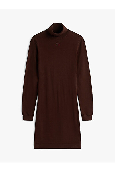 Tommy Hilfiger Kadın Kahverengi Elbise