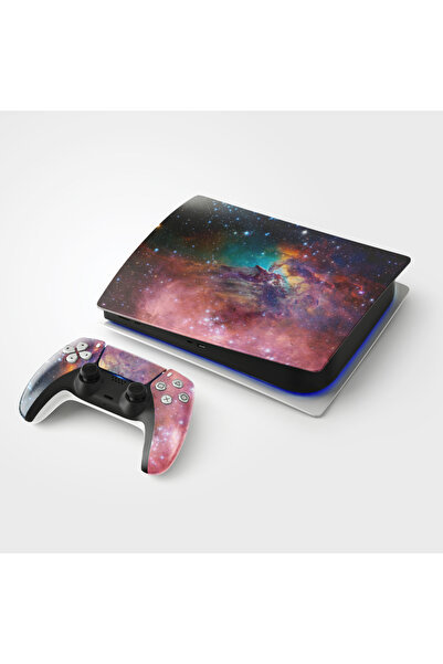 ACME LABS Skin Sticker PlayStation 5 Gaming Console Cover Wrap- Galaxy