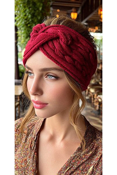 LAGRANZE Bandă de păr tricotată de iarnă pentru femei
