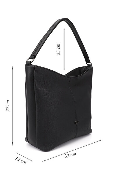 GÖNDERİ(R) Women's Black Hand and Shoulder Bag