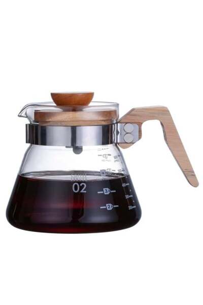 Seven Two Seven Glass Pitcher for Tea and Coffee, 400 ml