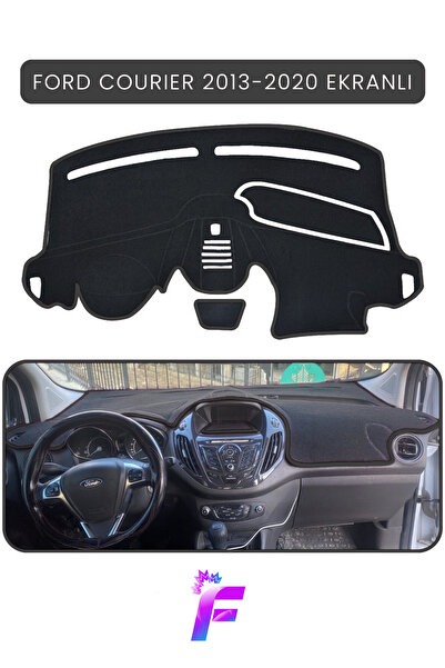 Guerrino FORD COURİER EKRANLI (2013-2020) Torpido Örtüsü | Güneşten Korur | K...