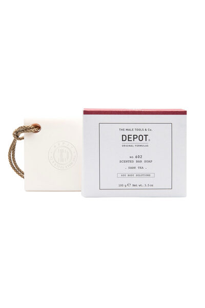 DEPOT , 600 Body Solutions No. 602, Botanical Complex, Cleansing, Dark Tea, Aromatic Notes, 100 g