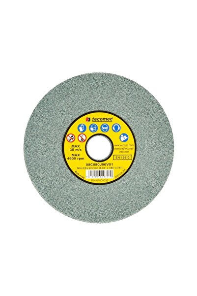 TECOMEC Chainsaw chain sharpener abrasive disc, 145 x 22.2 x 2.9mm