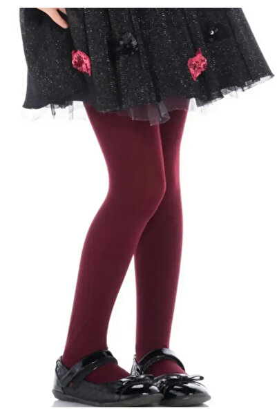 Penti Girls' leotard, Micro 40 Den, Bordeaux