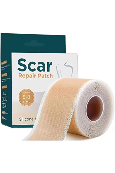 SKY TOUCH ZODENIS Silicone Scar Sheets 1.6" x 120" Roll (3M) - Silicone Scar Tape, Reusable