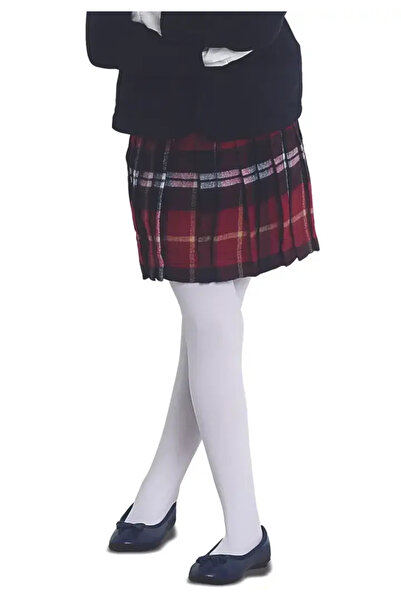 Penti Girls' Tights, Micro 40 Den, White