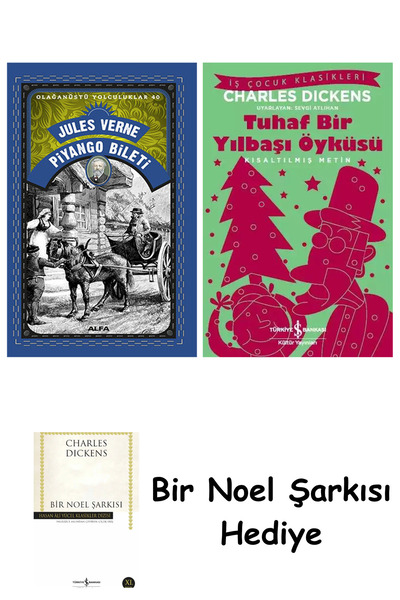 TÜRKİYE İŞ BANKASI KÜLTÜR YAYINLARI Piyango Bileti + Tuhaf Bir Yılbaşı Öyküsü...