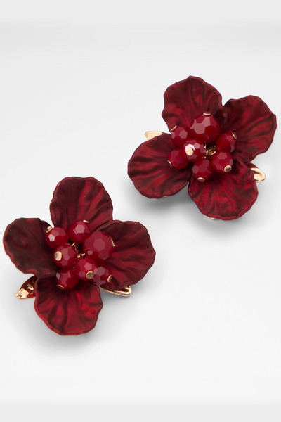 Aldo BAMEY - Kadın Bordo Küpe