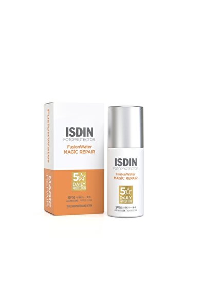 ISDIN Αντηλιακή Κρέμα Προσώπου Fusion Water Magic Repair SPF50, 50 ml