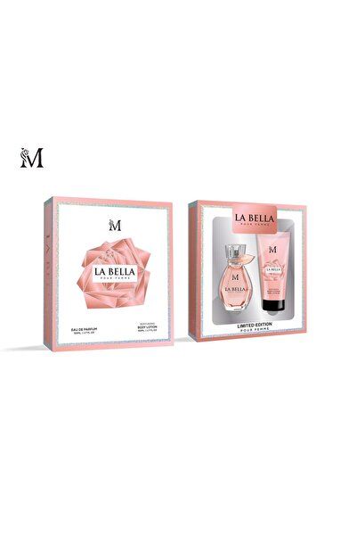 MONTAGE BRENDS LA BELLA women's perfume + body lotion set
