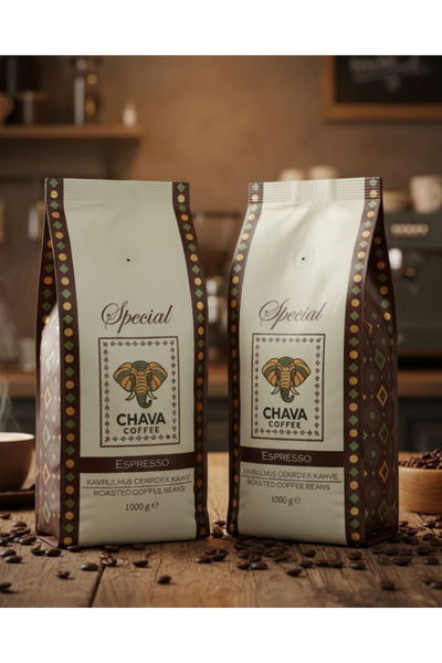 Espresso Special Kavrulmuş Çekirdek Kahve 1kg 2'li Paket